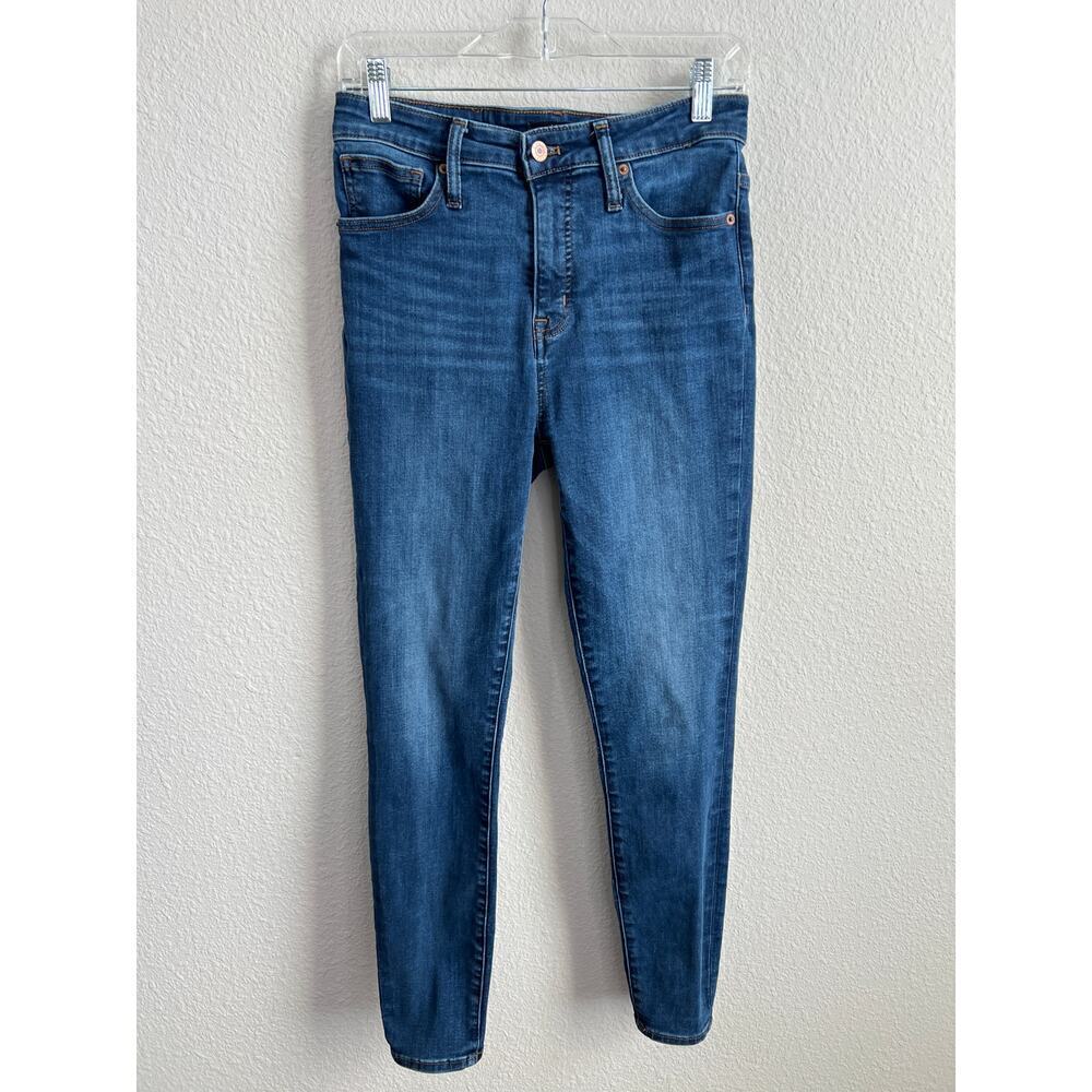 J. Crew Mercantile Curvy Jeans Women's 29 High Rise Skinny Leg Medium Wash